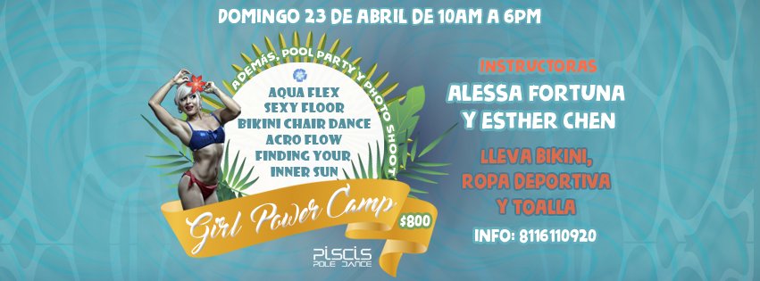 PiscisPoleDance's tweet photo. ¡Regálate un día sólo para ti! Ven acompañarnos al "Girl Power Camp" y descubre a tu Diosa interior! #FelizMartes #poledance #diosas https://t.co/oFrgX8Et1m