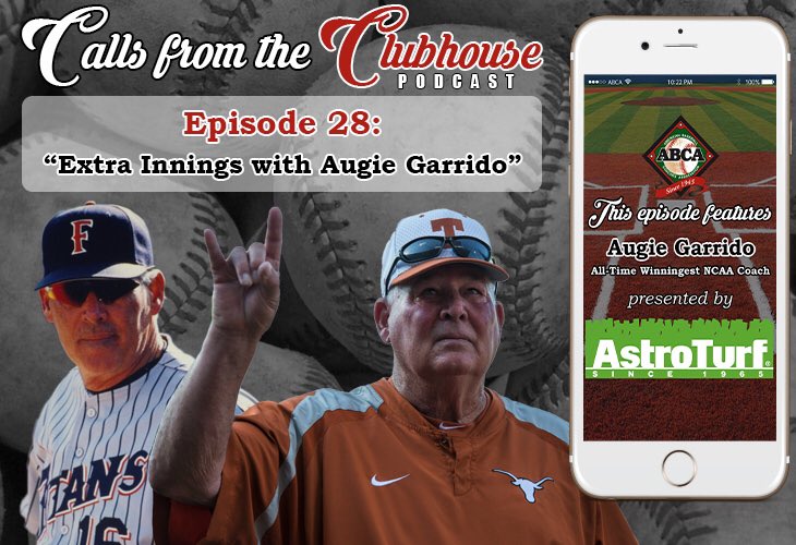 ABCA1945's tweet photo. We are LIVE w/ ABCA HOFer & legend - Augie Garrido! Powerful episode & insight from 50+ years in the dugout!
🎙LINK: https://t.co/KIeSAMfVk9 https://t.co/u99XNlx4xa
