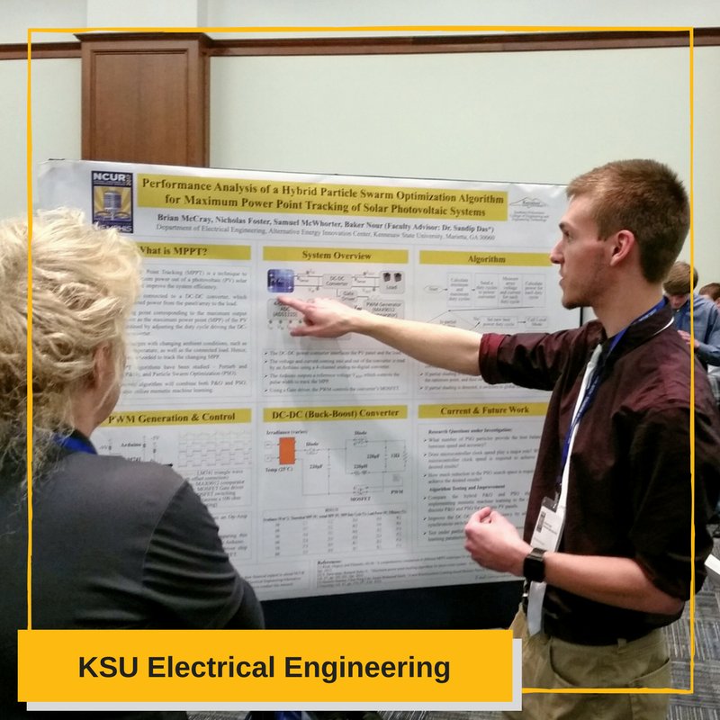 KSUEngineering's tweet photo. Our #KSUEngineering student researchers presented at the National Conference on Undergraduate Research last week. #KennesawState #NCUR2017 https://t.co/vRvJEtPJln