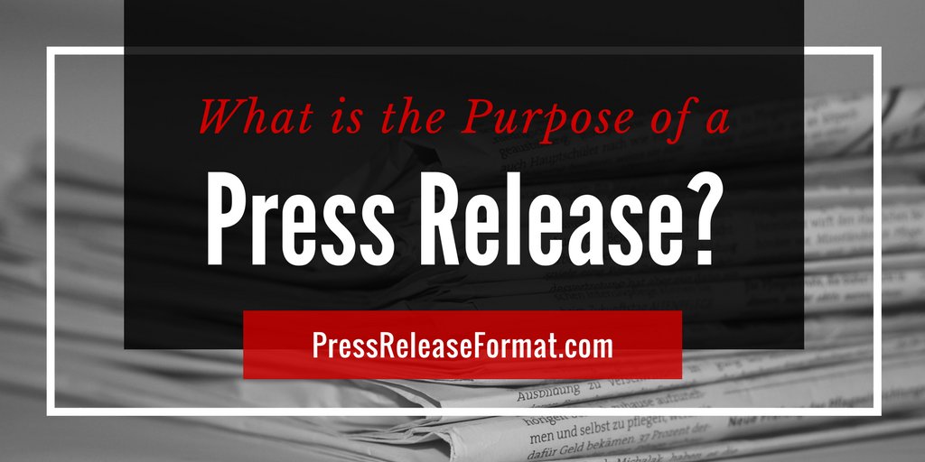 PRFormat's tweet image. What is the purpose of a press release? It's not only about media coverage. pressreleaseformat.com/purpose-press-…