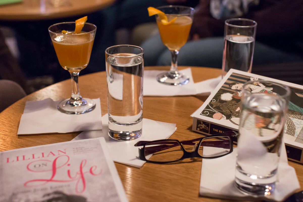 LuckyLiquorCo's tweet photo. Tonight is @hushhour. Bring a book, have drink. Simple. https://t.co/EZt0eB7wB5