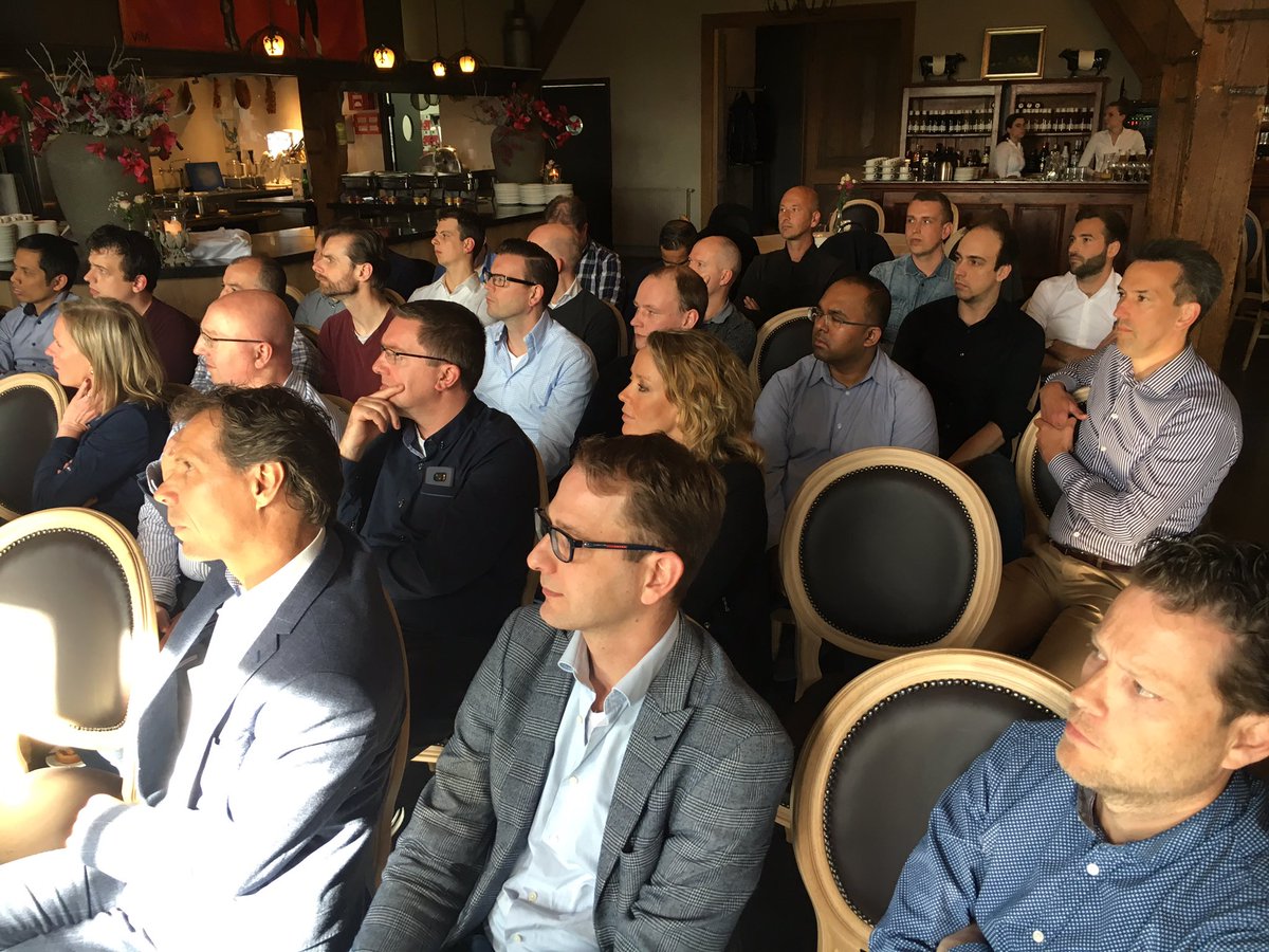 hdam's tweet photo. Kennisbijeenkomst van @SynTouch met diverse Pecha Kucha's over IoT, Blockchain, ISA-95 standaard en onze eigen CI/CD straat in de cloud https://t.co/Yt21bEeXND