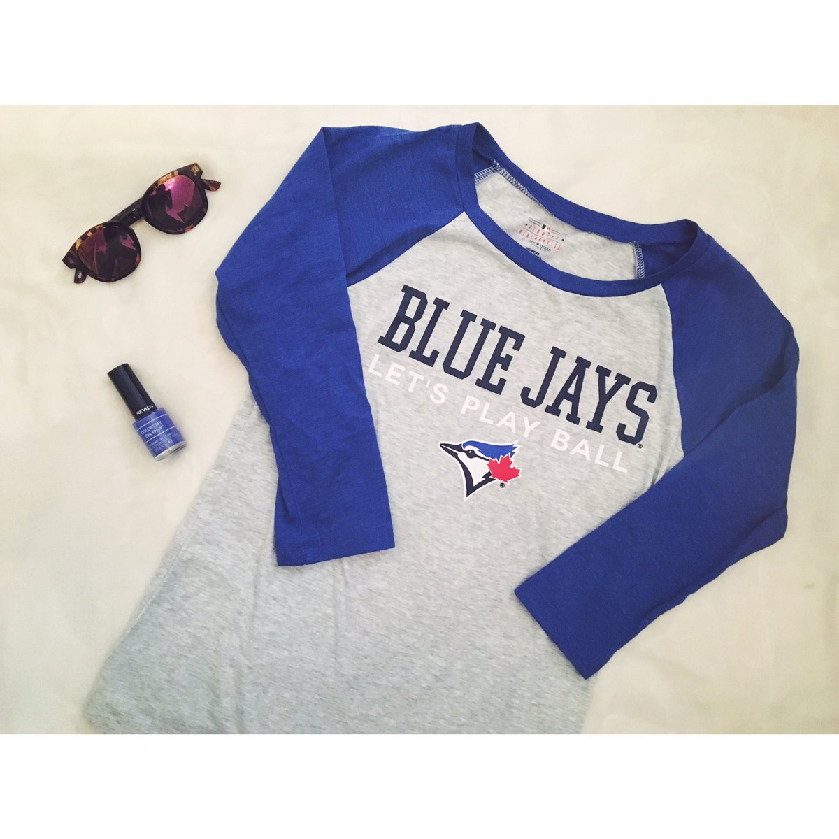 mvpmakeup's tweet photo. Game day ready! Let's go @BlueJays ⚾️💙 #homeopner #LetsRise https://t.co/JlVjygCDLO