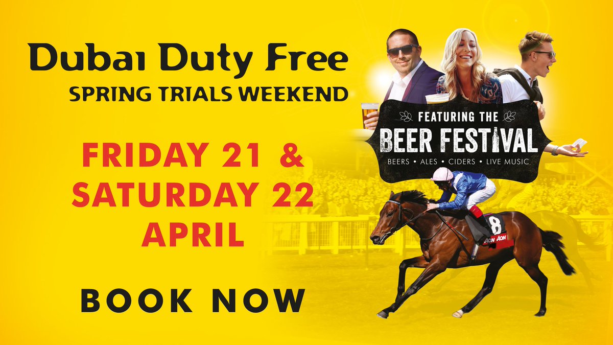 Looking forward to welcoming <a href="/betteridgesbeer/">Betteridge's Brewery</a> &amp; <a href="/bondbrews/">Bond Brews Ltd</a> to Newbury for <a href="/DDFRacing/">DubaiDutyFree Racing</a> Weekend #BeerFestival goo.gl/dvnJjZ