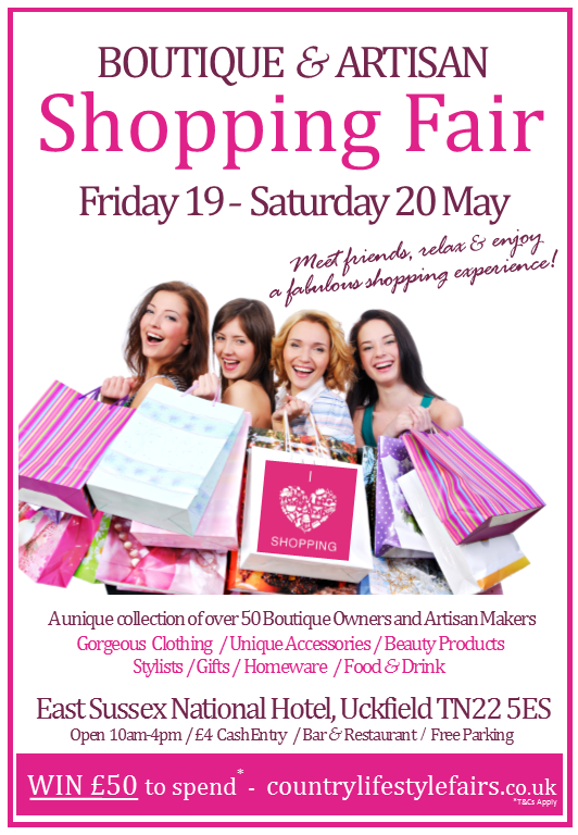 luxurygiftfairs's tweet image. #iloveshopping @luxurygiftfairs 19-20 May @ESNHotelResort WIN £50 to spend countrylifestylefairs.co.uk #eastsussex #uckfield @MNEastSussex