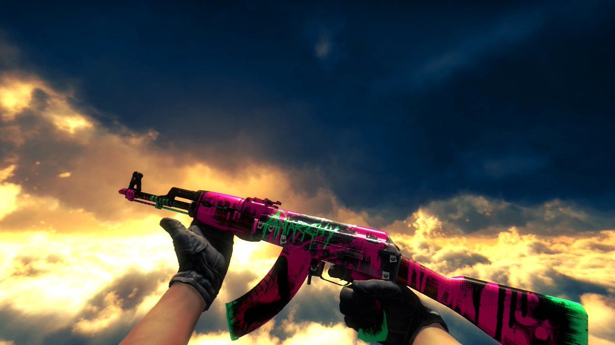 AK-47 | Neon Revolution Minimal Wear By <a href="/CSGORoll/">CSGORoll</a>

- RT
- Follow us
- Visit goo.gl/dgzLOl
 
Ends in two hours, Good luck everyone!