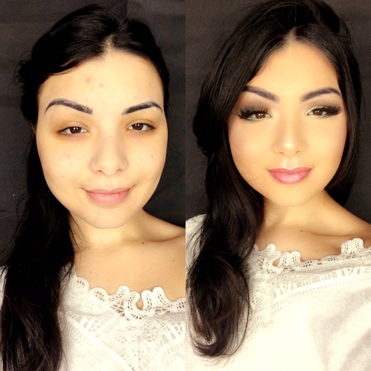 belferdaws's tweet photo. Before&after #makeupartist #bestmakeupartist #uae #mydubai #mypassion #MakeUpAddicts #makeuporn #highlight https://t.co/KU7DfU2H2K