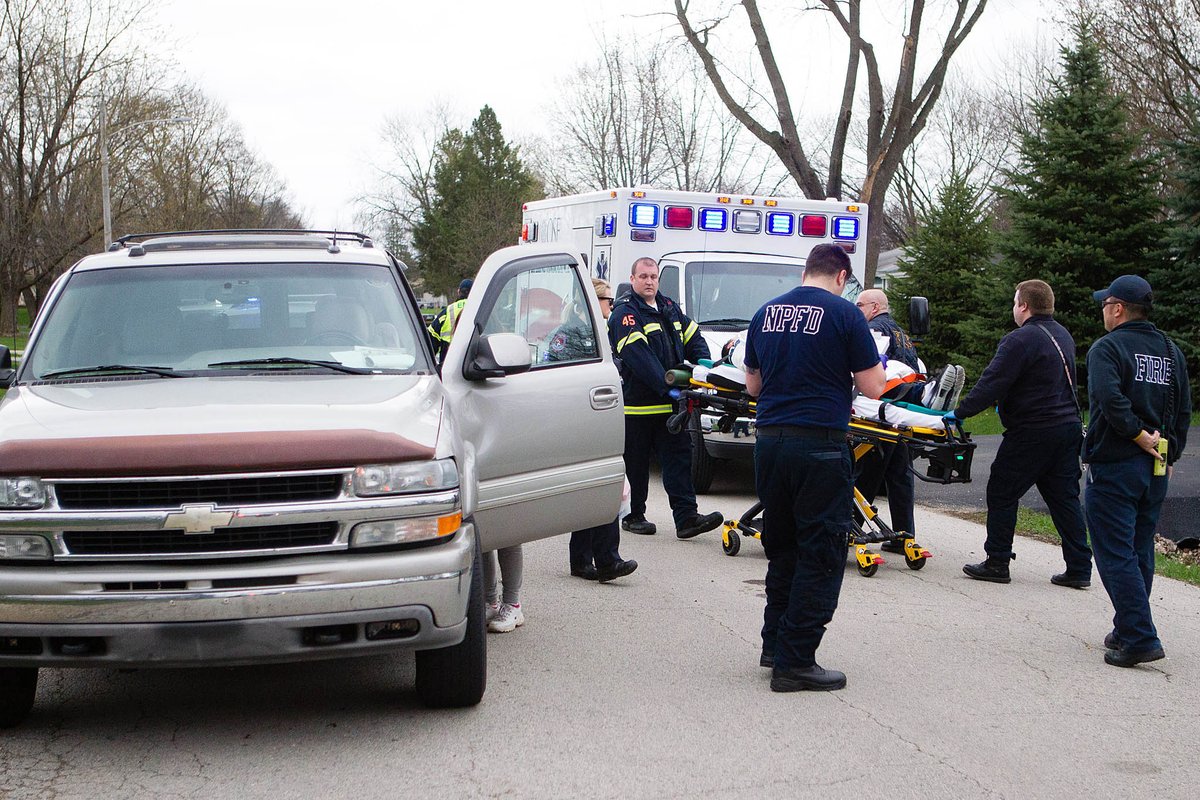 North Park Fire was dispatched to a vehicle versus bicycle incident on April 11. One person was transported to a local medical facility.