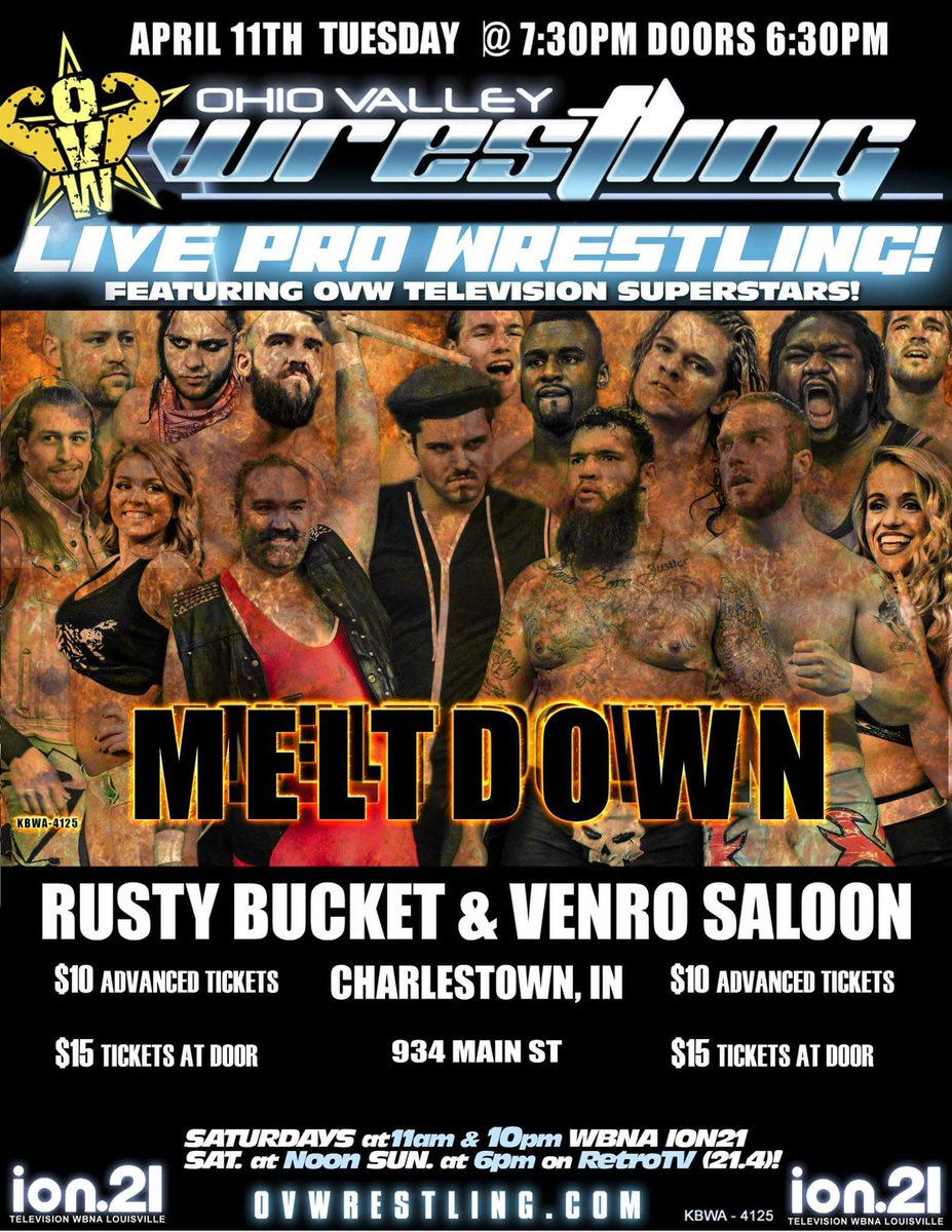Tonight I'll be @ovwrestling ready to #bustamove with all my #dancepartnas so #dance your way down 2 the Rusty Bucket!!!!!!!!!