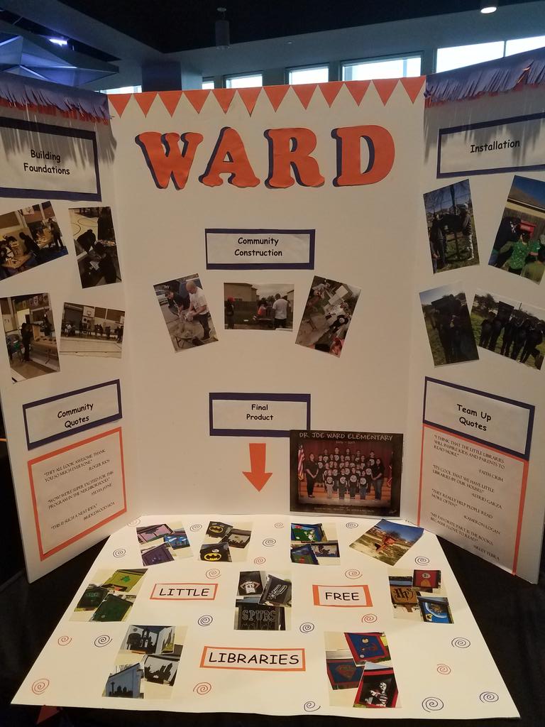 Ward Team Up Project (@wardteamup) on Twitter photo Final showcase....we are so proud of everyone who helped and made this possible @littlefreelibrary <a href="/SBGBofficial/">サウナボードゲーム部</a> <a href="/WardWranglers/">Dr.Joe Ward ES</a> <a href="/NISD/">Northside ISD</a> Final showcase....we are so proud of everyone who helped and made this possible @littlefreelibrary <a href="/SBGBofficial/">サウナボードゲーム部</a> <a href="/WardWranglers/">Dr.Joe Ward ES</a> <a href="/NISD/">Northside ISD</a>