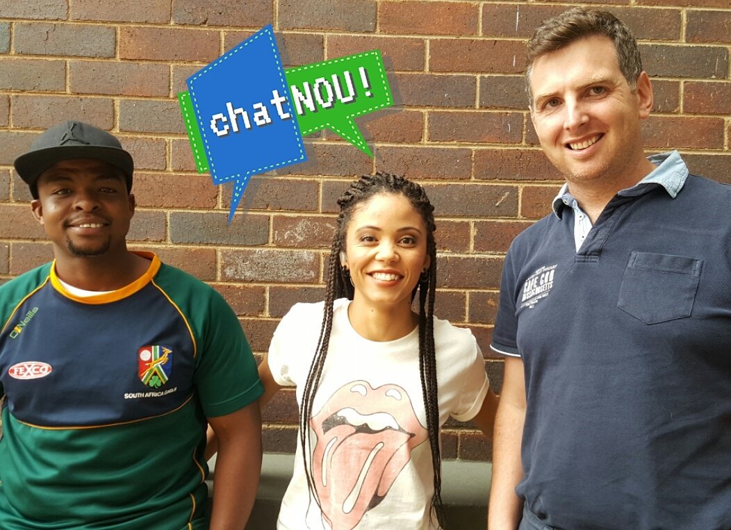 kykNETNou's tweet photo. Ons praat met Naill Morris & Scelo Mhlongo van die @SAGaels. #SAGaels #chatNOU https://t.co/71un1gBT00