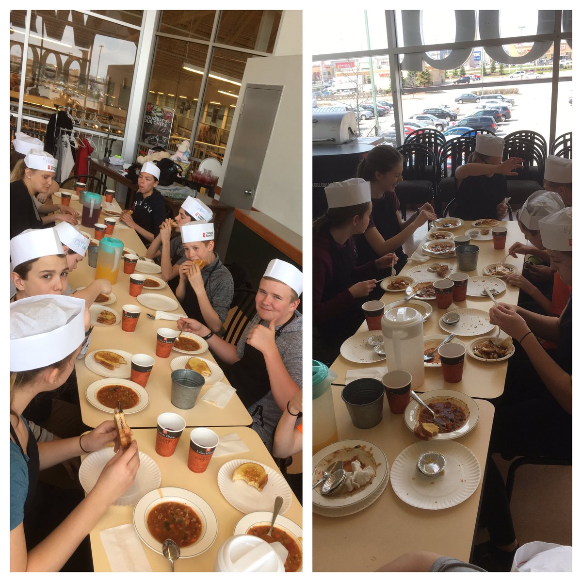 BeaumontTVDSB's tweet photo. Time to eat. #8BClassof2017 #lockespride @LoblawsON @edgark87 @pccschefswolfs https://t.co/hfz4S0g2G5