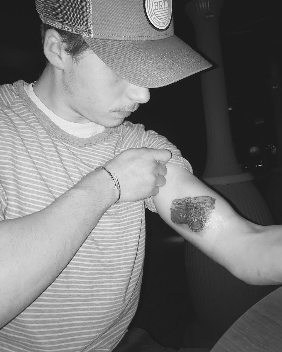 sony_global's tweet photo. new tattoo @CagatayAkat96 https://t.co/rXl5477gTr