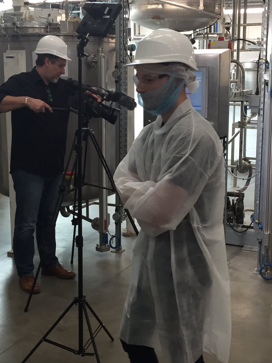 KC_AP_SDC's tweet photo. In addition to greeting employers at @PMCKirklees today our #Apprentice Joe was working with #pharmaprocess to create Vid-SOPs #thefuture! https://t.co/uD6r5tPzgq