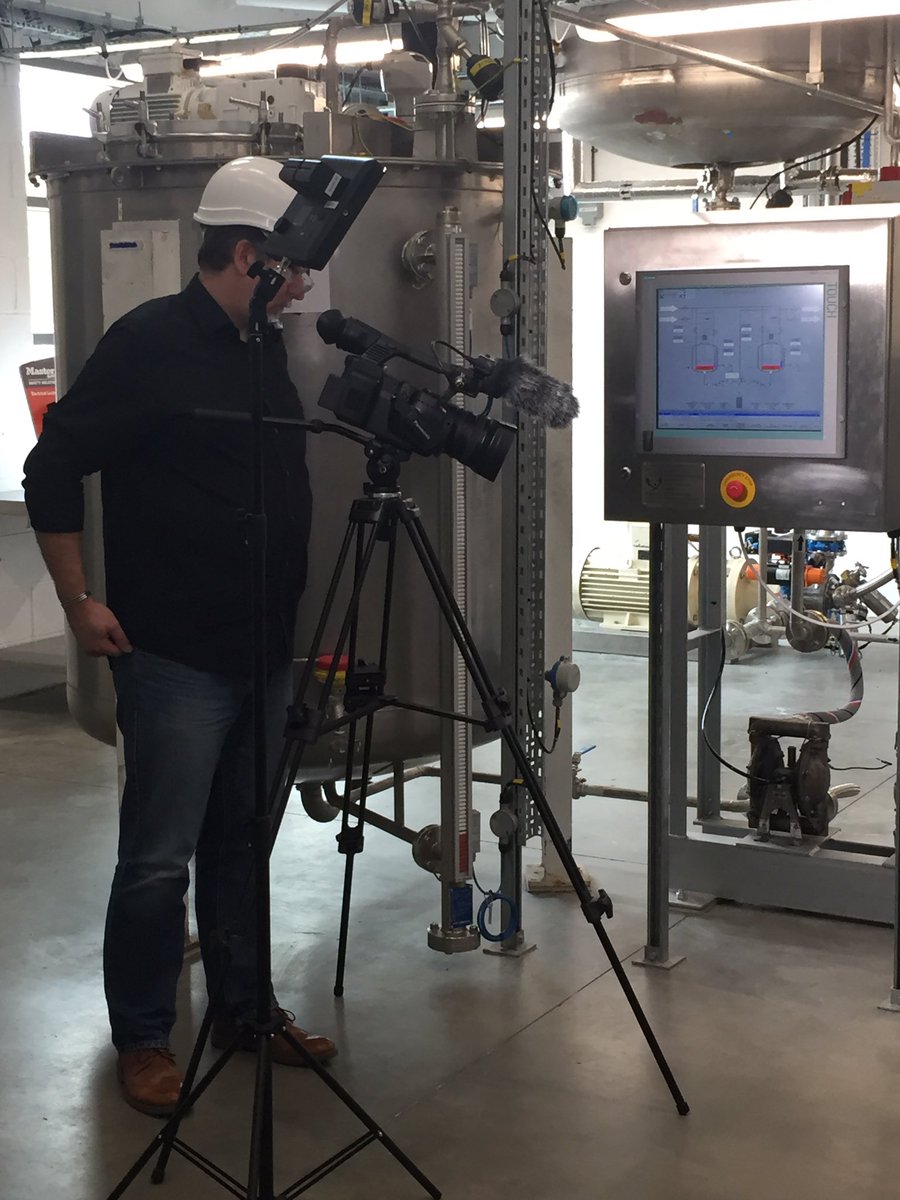 KC_AP_SDC's tweet photo. In addition to greeting employers at @PMCKirklees today our #Apprentice Joe was working with #pharmaprocess to create Vid-SOPs #thefuture! https://t.co/uD6r5tPzgq