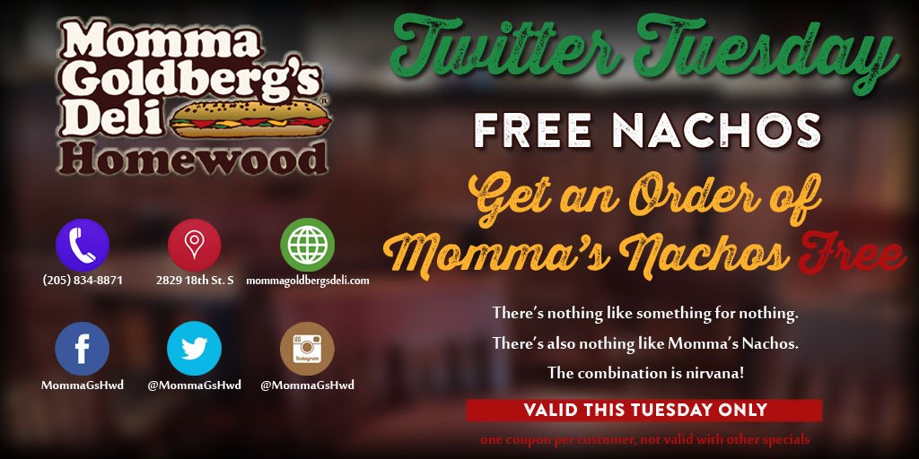 MommaGsHwd's tweet image. Who wants #FreeNachos? 🧀🌶️🔥
#TwitterTuesday