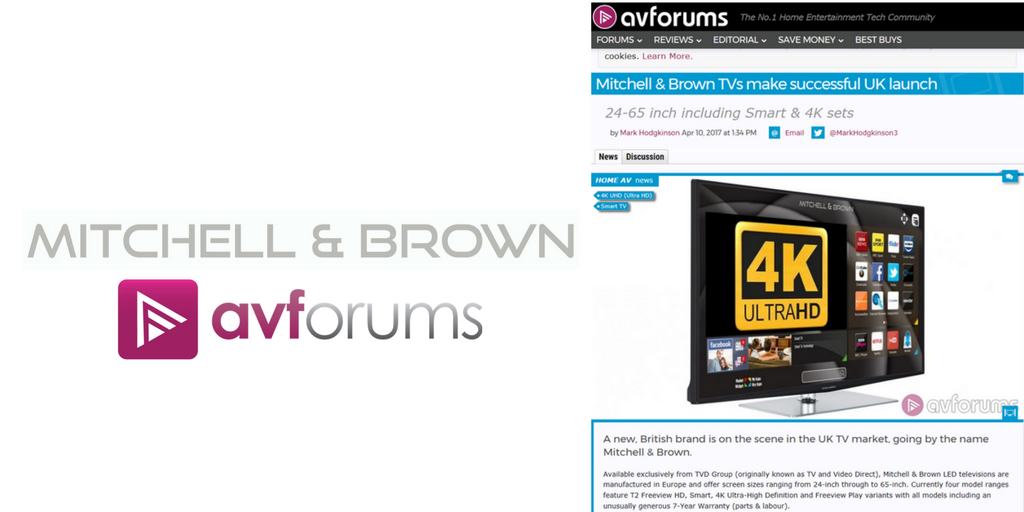 MBrownbusiness's tweet photo. A great article published by @AVForums on our brand. Read the article: https://t.co/wzCXp0c2XH https://t.co/5bGwQ22v9m