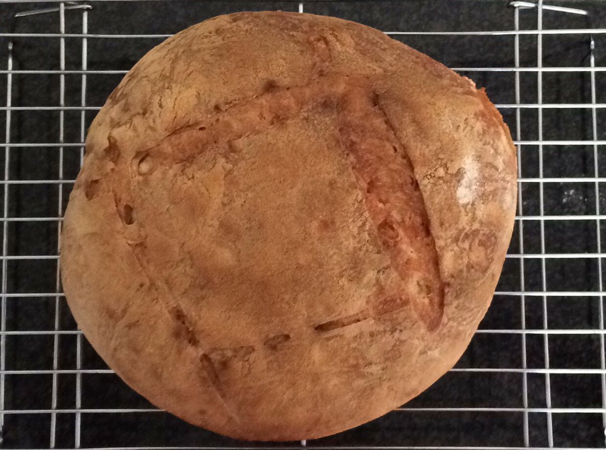 SensitiveBakes's tweet photo. Bread is my nemesis, thanks @bakingjames for a recipe that I can't kill! #breadventure #nobreadmaker https://t.co/F6Ss7t7I3c
