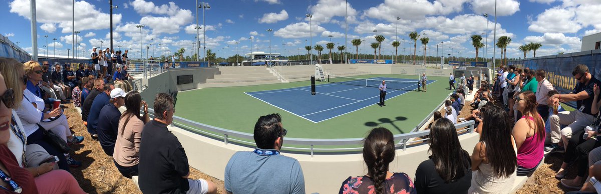 TimCassTennis's tweet photo. So thankful to be a part of this team as the #NationalCampus staff celebrates 100 days since we've been open! https://t.co/MiZqgCBlhd