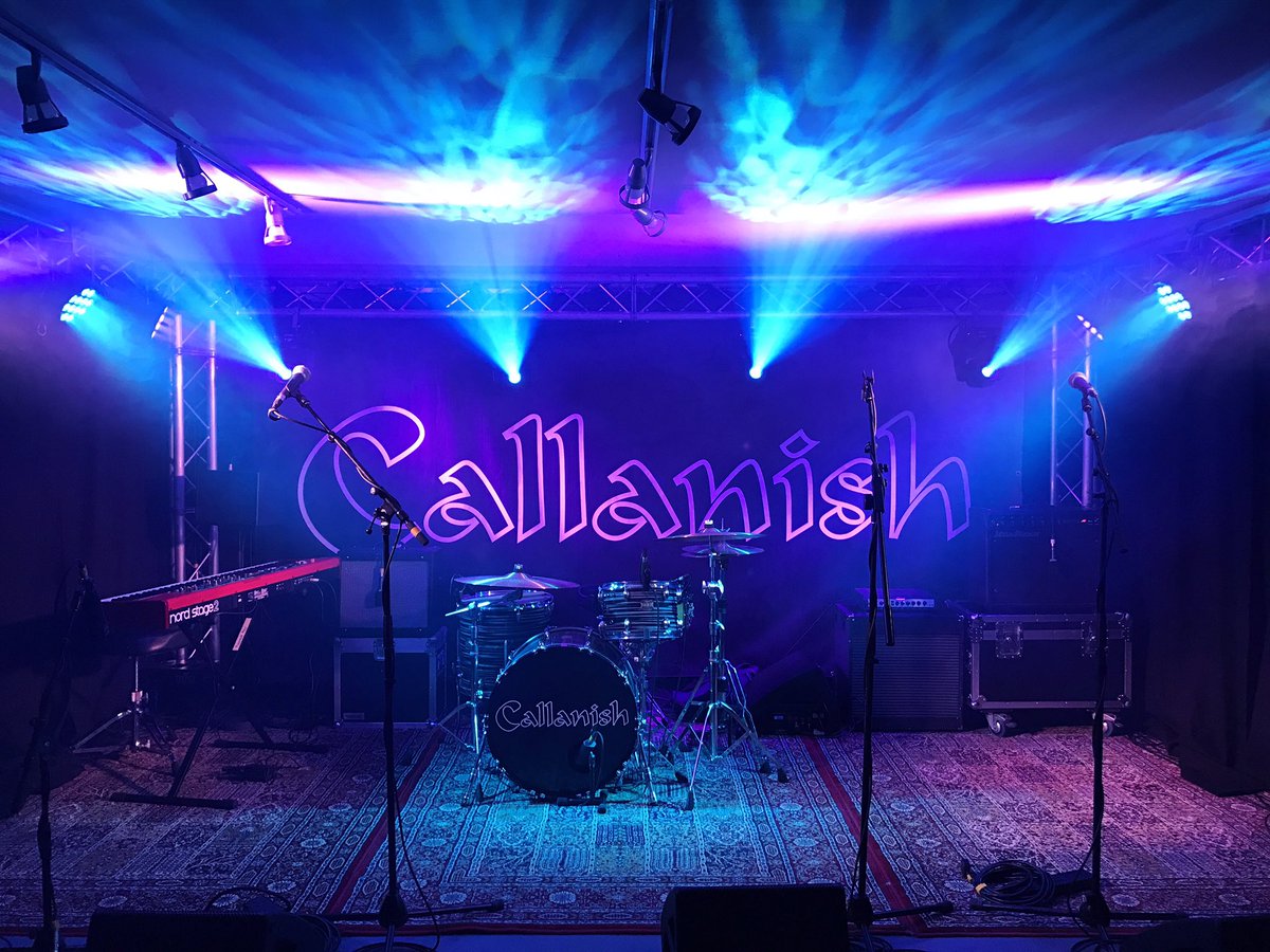 The stage is set for tonight's <a href="/CallanishMusic/">Callanish Music</a> showcase 🎶