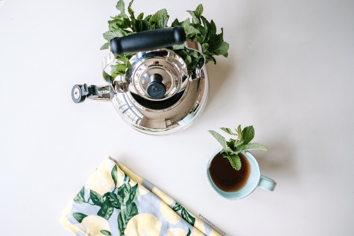 TheProsKitchen's tweet image. Mint not only helps reduce sugar cravings, but it also is the perfect spring season herb to help alleviate hay fever symptoms. #springtips 🍃