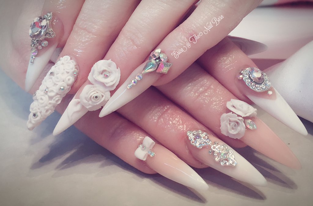 Erica Turley On Twitter My Own Wedding Nails Nailtech