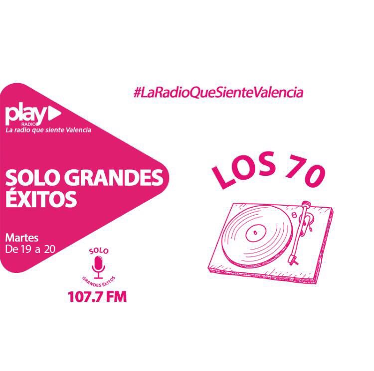 playradiovlc's tweet image. A las 19h comienza nuestra selección de #SoloGrandesÉxitos de los años 70!! 🎶🎶🎵🎵🎵🙌🙌🙌🔈