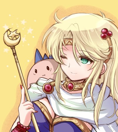 はまねこ 本日の落書きは ドラゴンスレイヤー メイアです ステキなママン メイア面の曲が良すぎて サウンドテストのウラ技でよく聴いてました