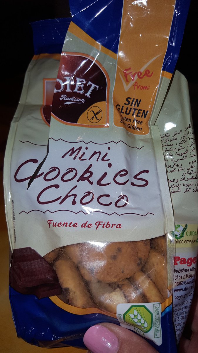 aliciafrancomn's tweet photo. Porque toca pica pica y me ha sorprendido gratamente su sabor Mini cookies choco @DIETRadisson #singluten https://t.co/bp9vewzx80