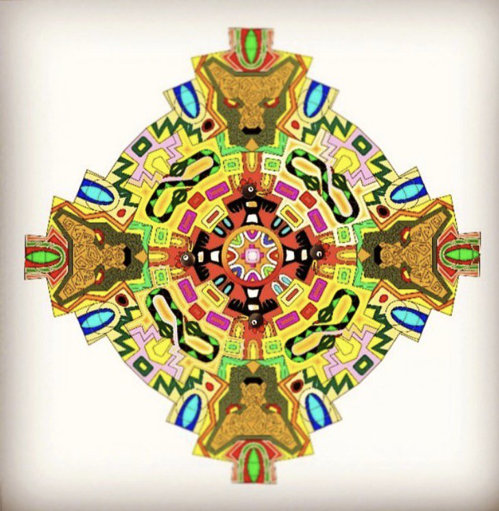 lipemufi's tweet photo. The Undergrown, the real world and the sky represented by 3 animals #ian1 #asmsg #mozaics #zentangleart #goodreads https://t.co/bUuv82x3XF https://t.co/l3ieWetcTO