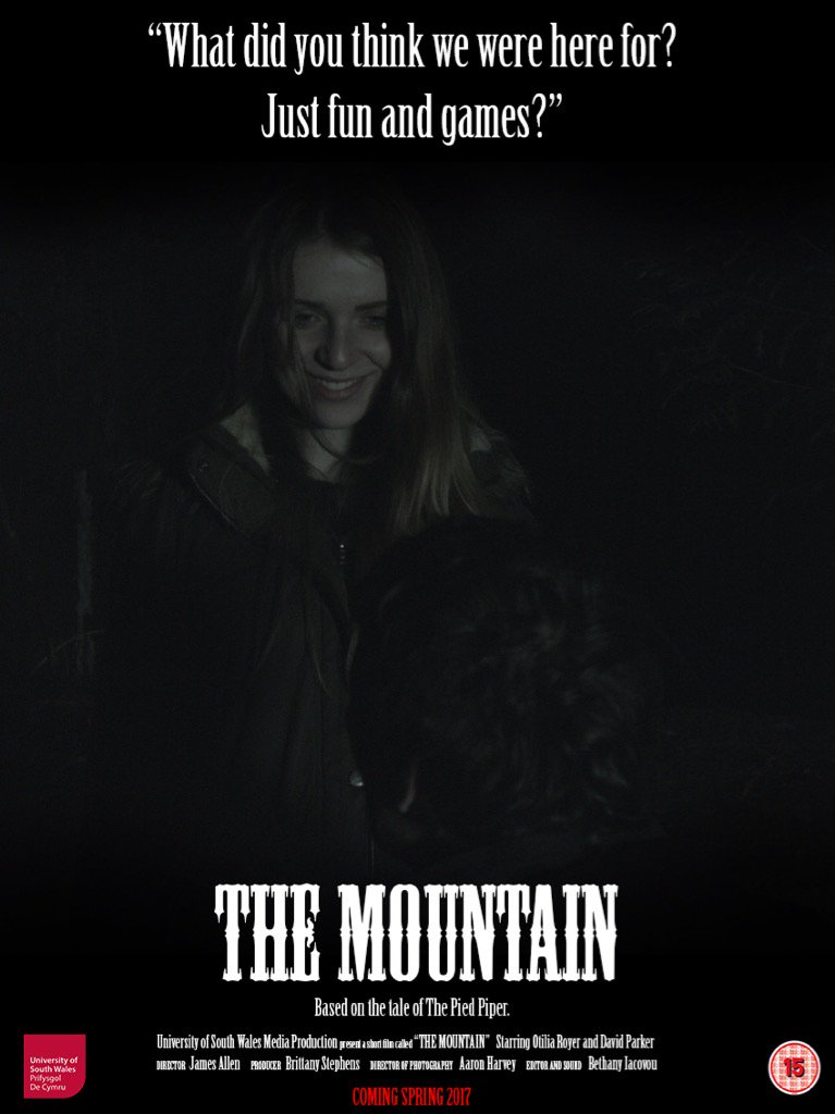 themountainUSW's tweet photo. As promised here is one of the first posters created for our film! Hope you like it #TheMountain https://t.co/Z7GhpXceBg