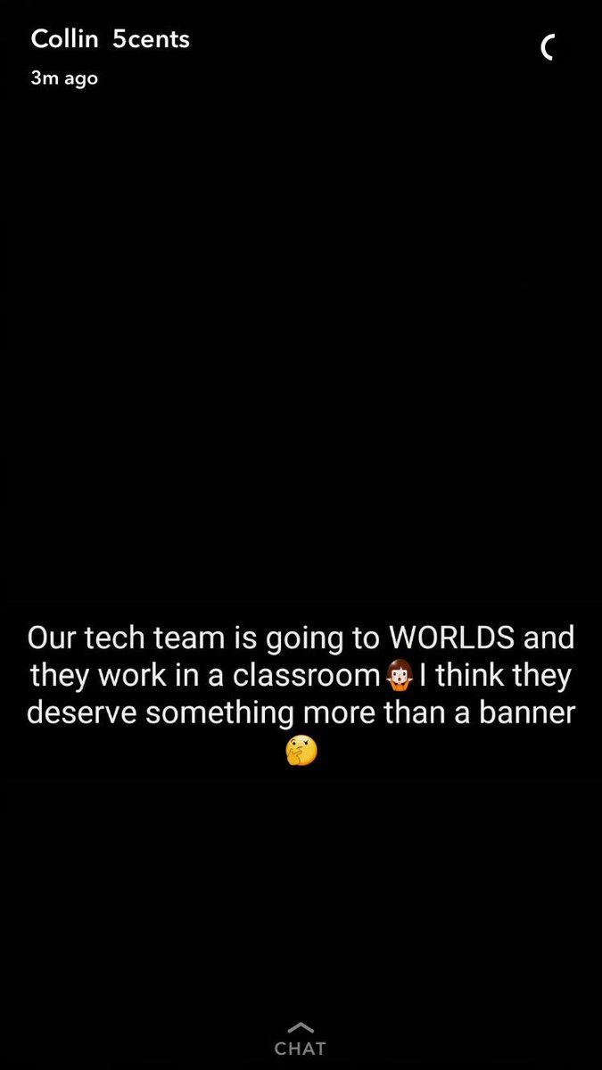 isaiahmassey19's tweet image. @Collin5cent has a great point so why anyone complaining?? #stayhumble #gorobotics