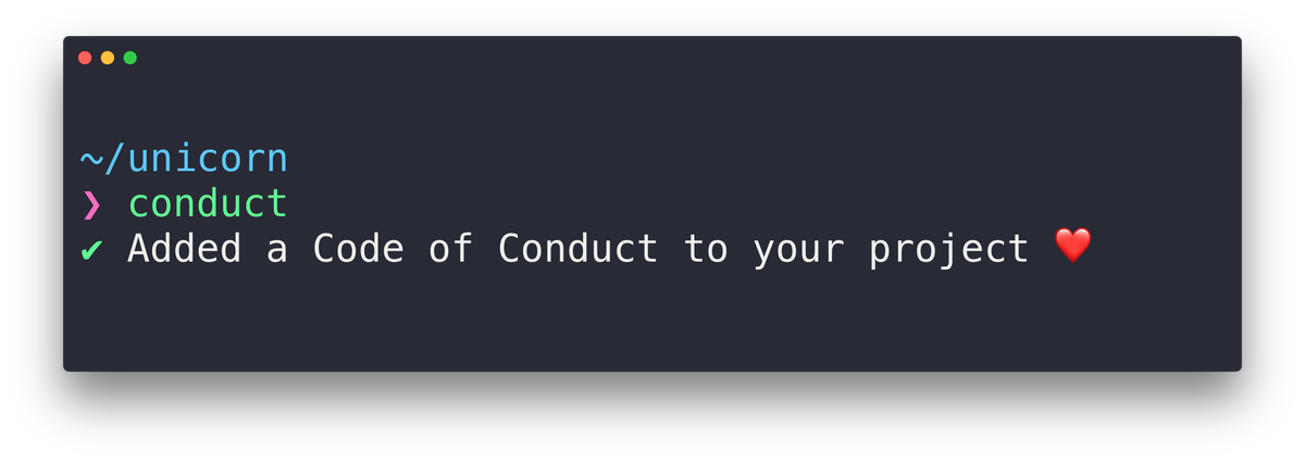 sindresorhus's tweet image. My 1000th npm package makes it easy to generate a Code of Conduct for your project ❤️ github.com/sindresorhus/c…