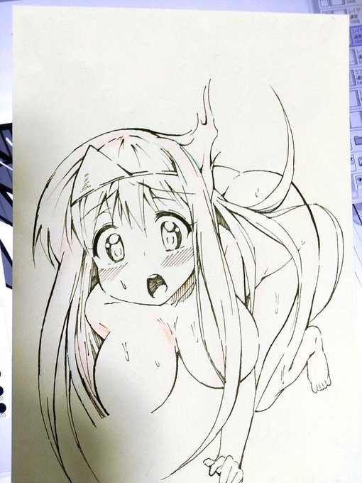 人気投票用はがき描いた。結局幽奈さん、なんだよなあ 