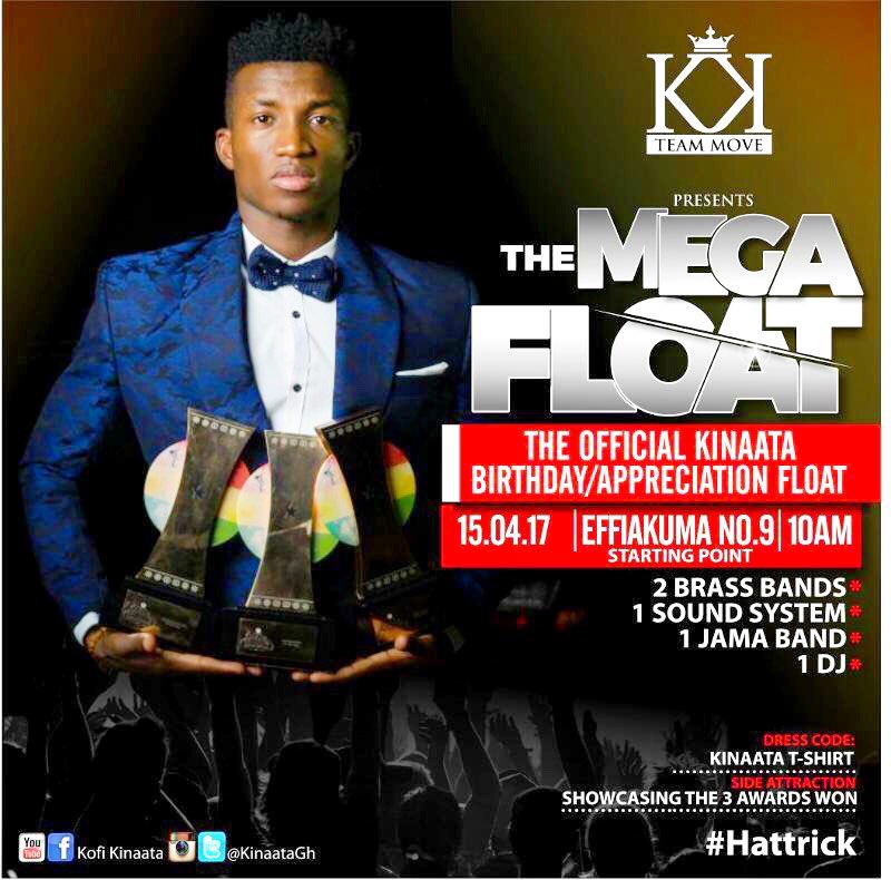 ghanamusicnews's tweet photo. @kinaatagh is Organising a thankyou #Megafloat for his fanz in #Taadi #Effiekuma #ghanamusicnews https://t.co/YOvXiKZl7I
