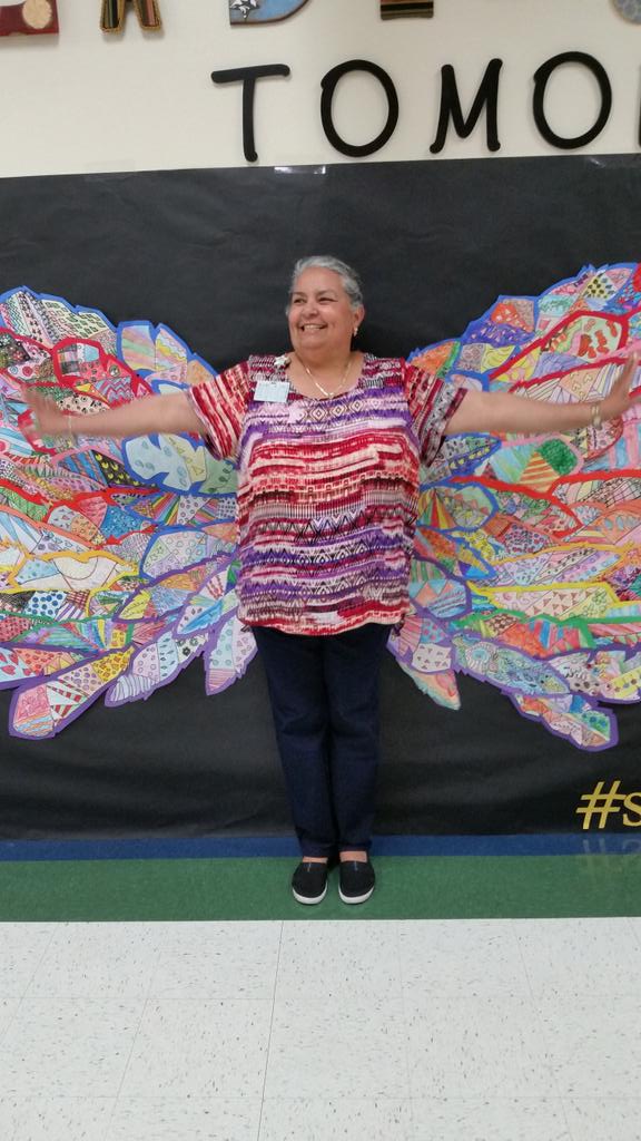 SiglerStars1st's tweet photo. Thank you Mrs.Newsome for giving me wings to let my ideas fly.#siglerlearns https://t.co/Ry8HHI0BLY