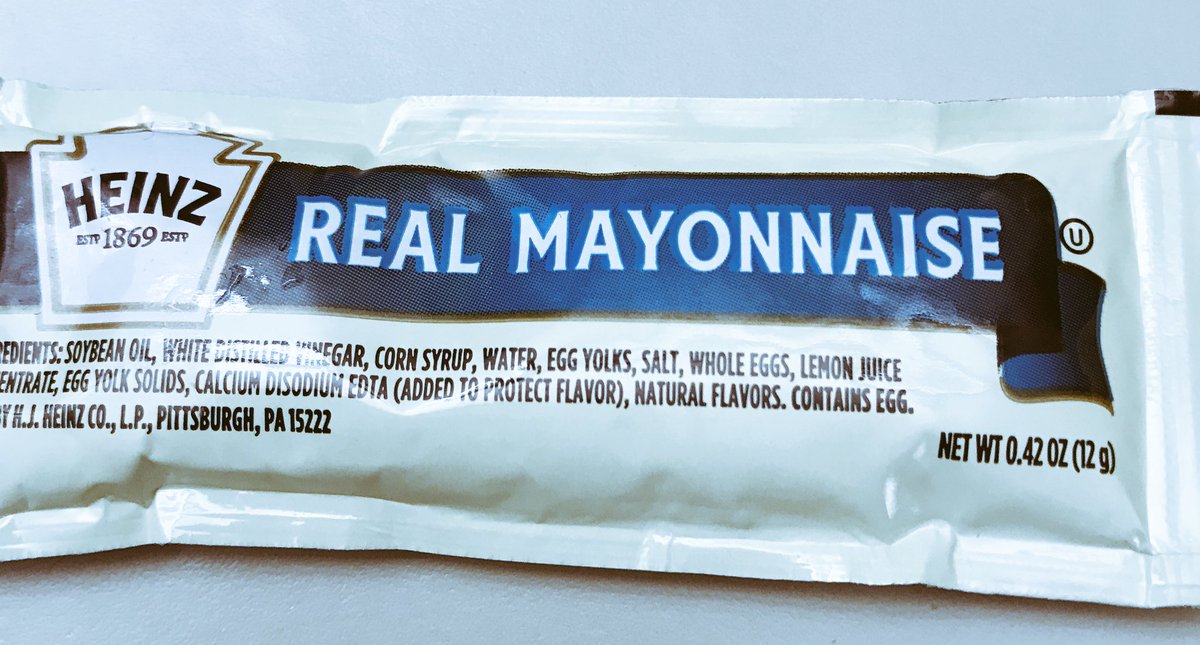 Scocchi88's tweet photo. Instead of? #thinkaboutit #fakemayo https://t.co/UUPzYsP8MT