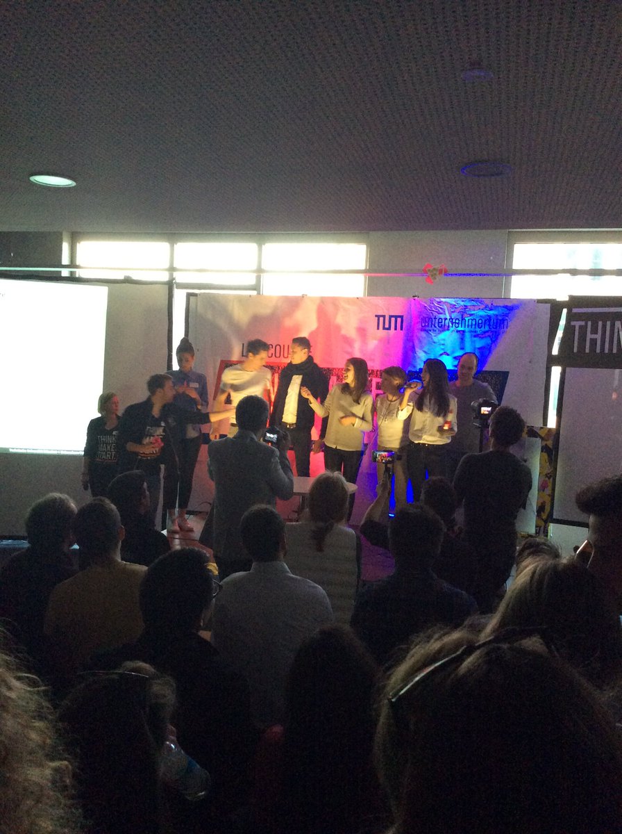 And the START prize goes to MEETIFY! #thinkmakestart #DemoDay