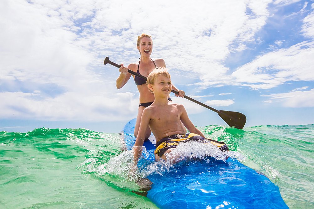 Sandestin's tweet photo. A5: We love #kayaks and #paddleboarding with @Yoloboard @Sandestin . Even #jetskiis, #bananaboats and more! #FLTravelChat #TravelTuesday https://t.co/afWlb7y8BN