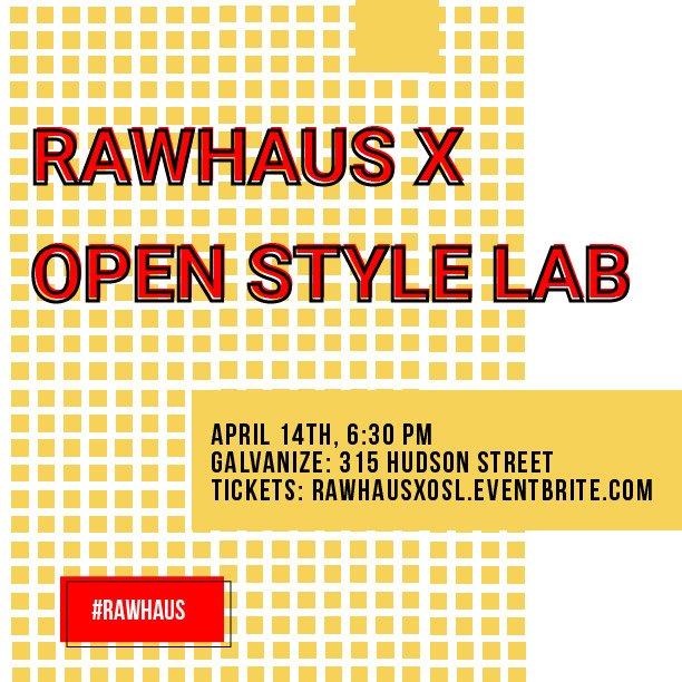 Raw_Haus's tweet photo. Expand your mindset to design for accessibility. Catch #RAWHAUS & @openstylelab @galvanize THIS FRIDAY https://t.co/TlgXVXYiXJ https://t.co/ud6ED8TNku