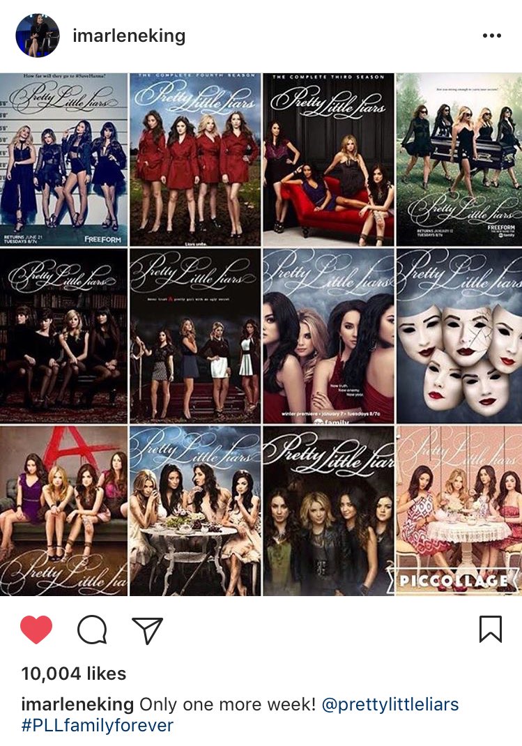 BersabehS's tweet image. I Cannot wait @imarleneking #PLLFamilyForever ❤