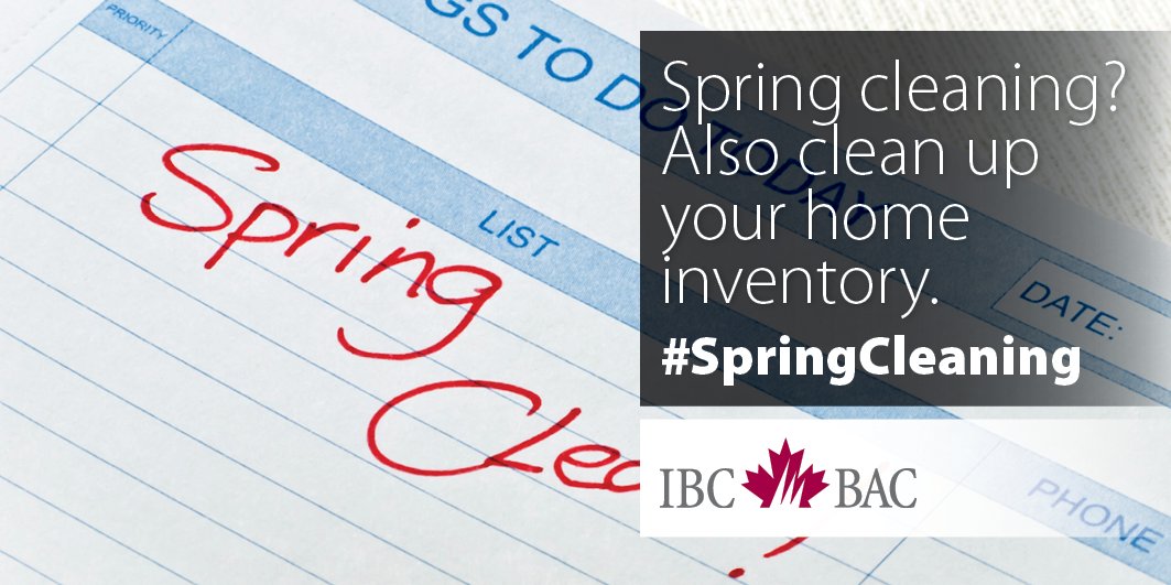 A home inventory is a great way to keep tabs on your valuable possessions. #SpringCleaning