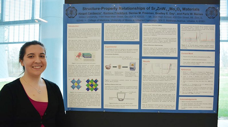 millikinminute's tweet photo. Congrats to #Millikin's Alex Cardascio for winning the Best Poster Award at the 2017 Sigma Zeta National Convention https://t.co/hTzBCFUUcz https://t.co/64ATptZPpX