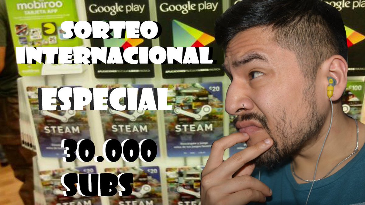 Maralb00's tweet photo. REQUISITOS SORTEO 20 EUROS GOOGLE PLAY, STEAM, PSN:: 
1.- SEGUIR A @Maralb00 
2.- RT A ESTE TWEET
3,. SUSCRIBIRSE A https://t.co/2LnCFOomBT https://t.co/fGvD97i3bE
