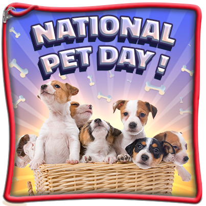 HitItRichSlots's tweet photo. Happy National Pet Day everyone!

Bonus Coins:
https://t.co/ZeJFjFwzXs https://t.co/iUTPgjHijn