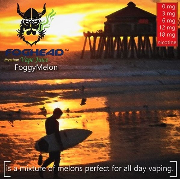 fogheadvape's tweet photo. Foggy Melon 🍉 #1 best seller #Melon #flavor #foggy #foggymelon #viking #fog #FogHead #vikings #vape #ejuice #premiumejuice #vapeon #vapelyfe https://t.co/n0jmtCFNzM