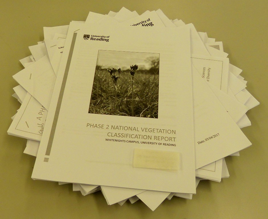 readingbotany's tweet photo. What is collective noun for NVC reports?! @NaturalEngland @RSKEcology @BritishEcolSoc @ShropBotany @BSBIbotany #MScPlDiv #MScSSS @BotanyRNG https://t.co/ggFakguy5e
