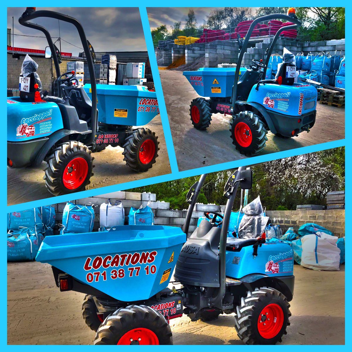 CaccioppoliSA's tweet photo. #Locations pour vos #chantiers chez #Caccioppoli #Dumper https://t.co/Q8LkNIVDfa