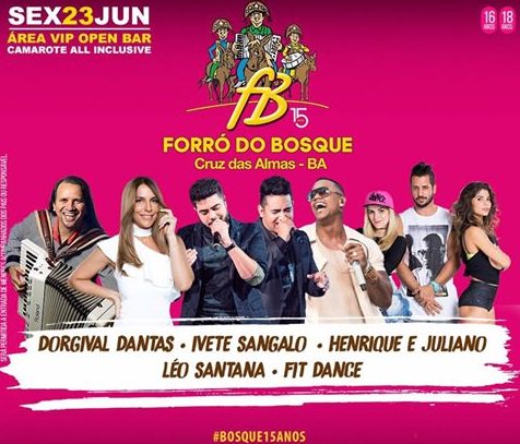 Veromundo's tweet photo. Compre já o seu INGRESSO + O BATE VOLTA QUE VOCÊ RESPEITA: VEROMUNDO!!! – R$ 240 #Forrodobosque #Veromundo
Whatsapp: (71) 9.9909.9474 https://t.co/xXWHrlOLlO