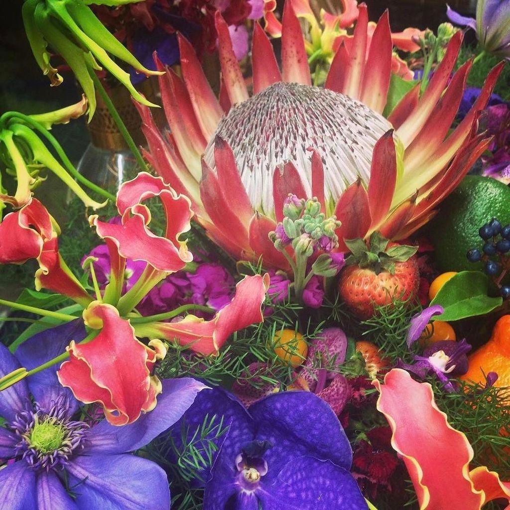 How beautiful is this collection of #sumptuous #flowers #protea #vanda #gloriosa #nafas #nafas_flowers #flowerclub… ift.tt/2ow6KJS